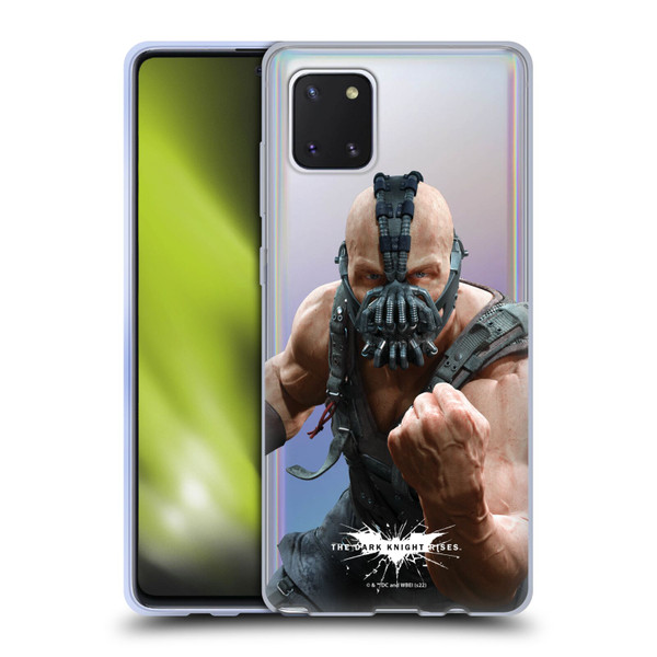The Dark Knight Rises Character Art Bane Soft Gel Case for Samsung Galaxy Note10 Lite