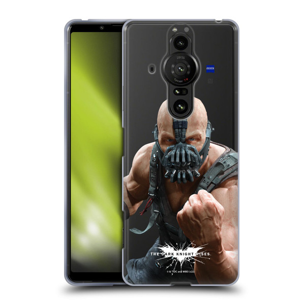 The Dark Knight Rises Character Art Bane Soft Gel Case for Sony Xperia Pro-I