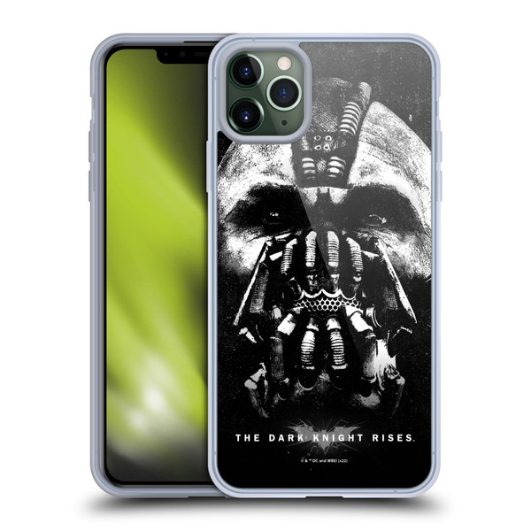 The Dark Knight Rises Key Art Bane Soft Gel Case for Apple iPhone 11 Pro Max