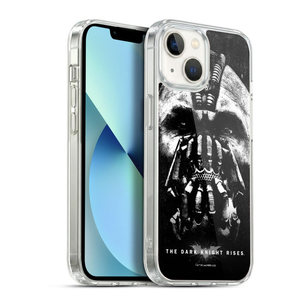 The Dark Knight Rises Key Art Bane Soft Gel Case for Apple iPhone 13