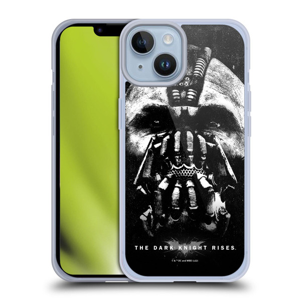 The Dark Knight Rises Key Art Bane Soft Gel Case for Apple iPhone 14