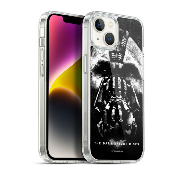 The Dark Knight Rises Key Art Bane Soft Gel Case for Apple iPhone 14 Plus & MagSafe