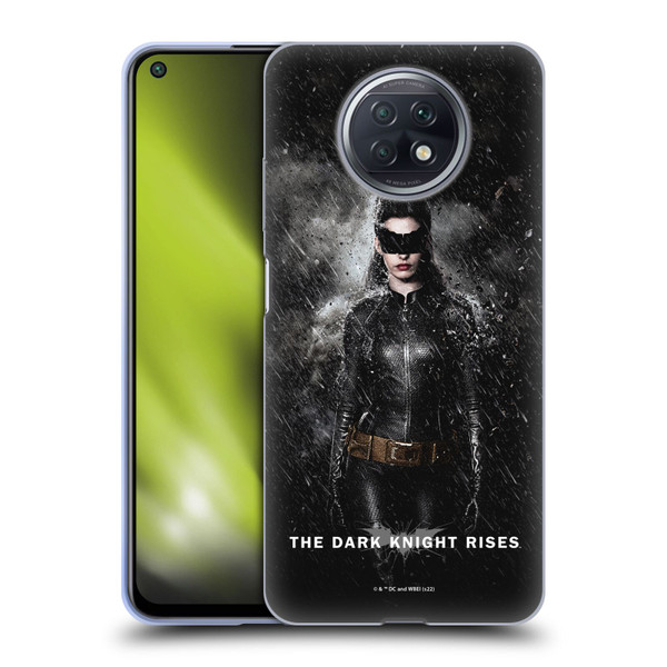 The Dark Knight Rises Key Art Catwoman Rain Poster Soft Gel Case for Xiaomi Redmi Note 9T 5G