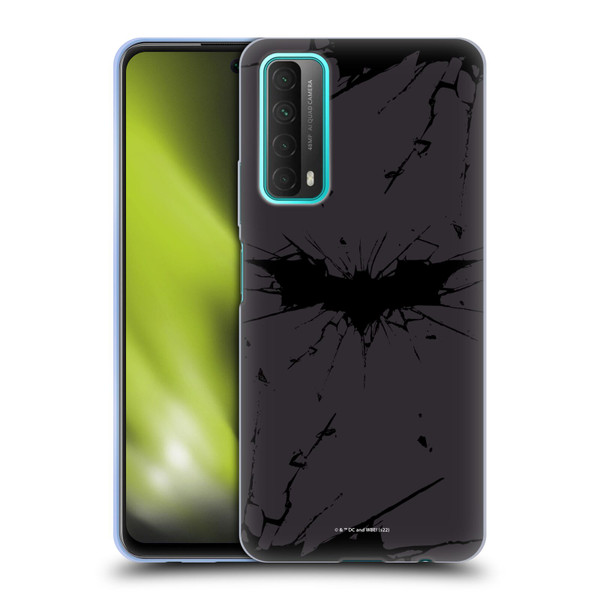 The Dark Knight Rises Logo Black Soft Gel Case for Huawei P Smart (2021)