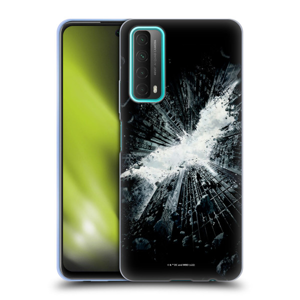 The Dark Knight Rises Logo Poster Soft Gel Case for Huawei P Smart (2021)