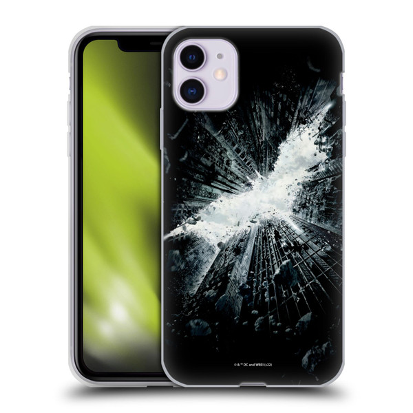 The Dark Knight Rises Logo Poster Soft Gel Case for Apple iPhone 11