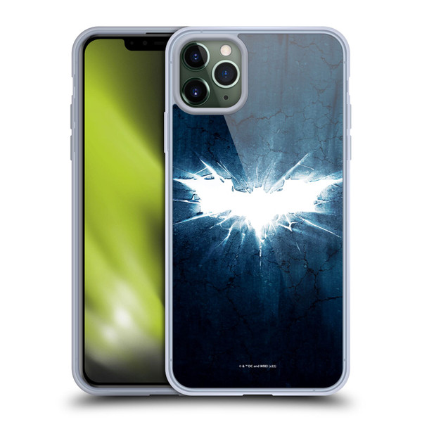 The Dark Knight Rises Logo Grunge Soft Gel Case for Apple iPhone 11 Pro Max
