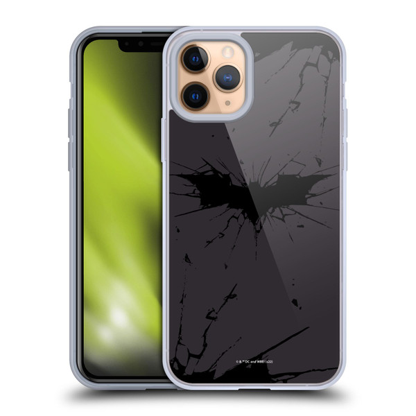 The Dark Knight Rises Logo Black Soft Gel Case for Apple iPhone 11 Pro