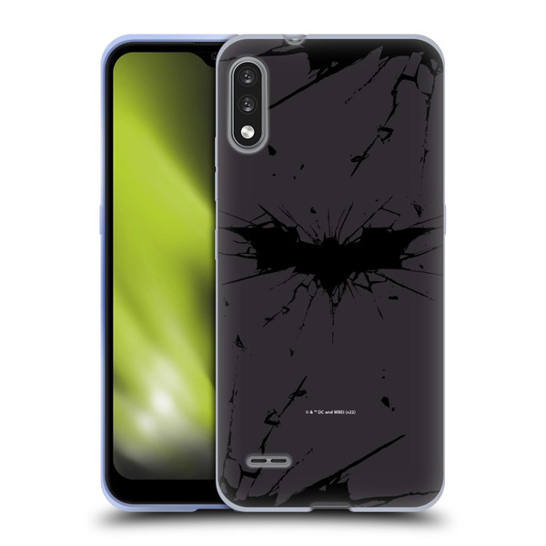 The Dark Knight Rises Logo Black Soft Gel Case for LG K22