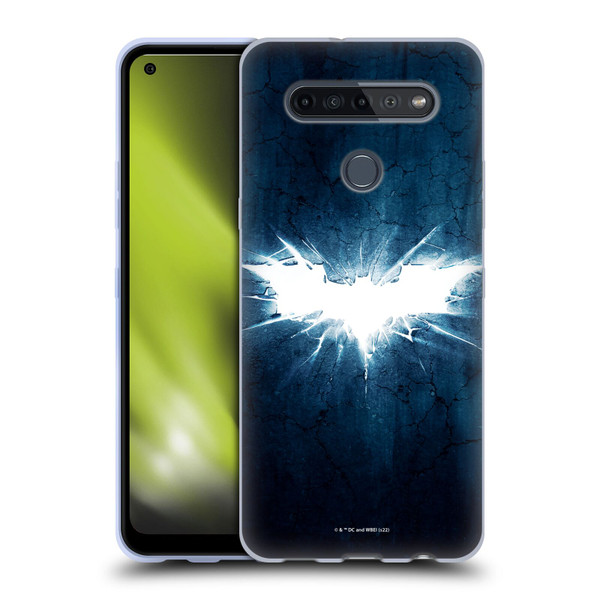 The Dark Knight Rises Logo Grunge Soft Gel Case for LG K51S
