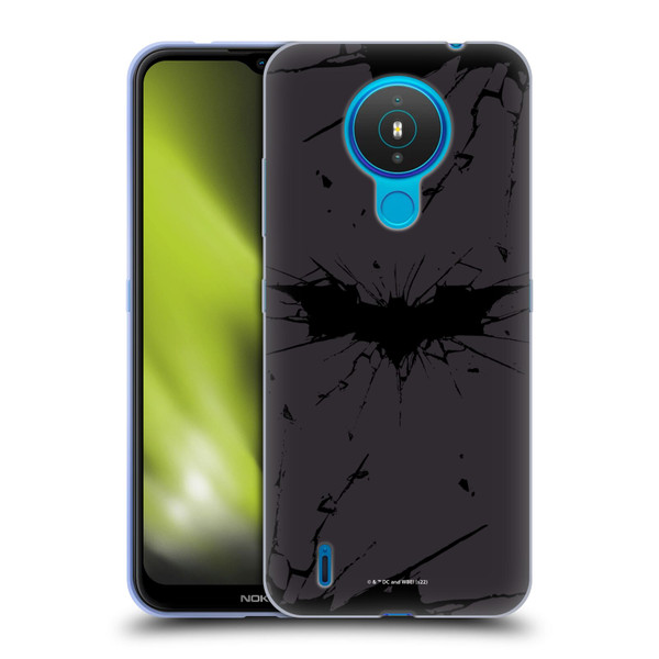 The Dark Knight Rises Logo Black Soft Gel Case for Nokia 1.4