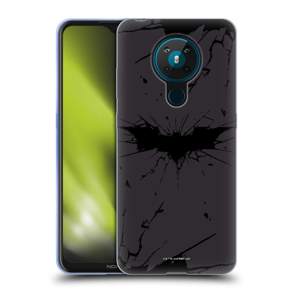 The Dark Knight Rises Logo Black Soft Gel Case for Nokia 5.3