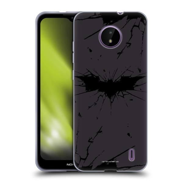 The Dark Knight Rises Logo Black Soft Gel Case for Nokia C10 / C20