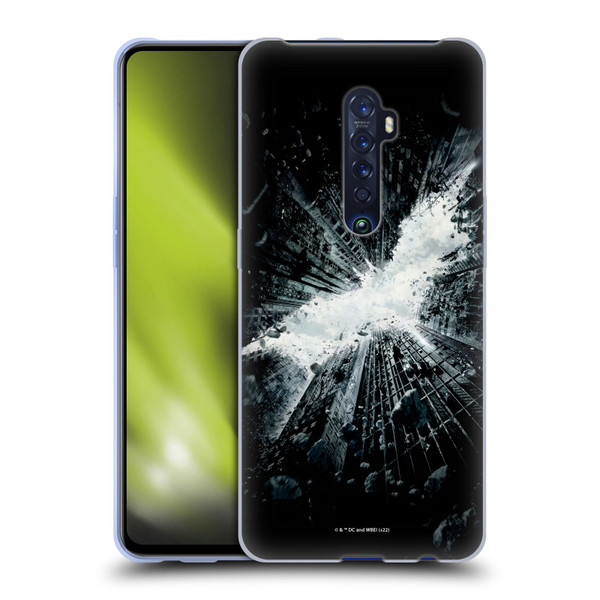 The Dark Knight Rises Logo Poster Soft Gel Case for OPPO Reno 2