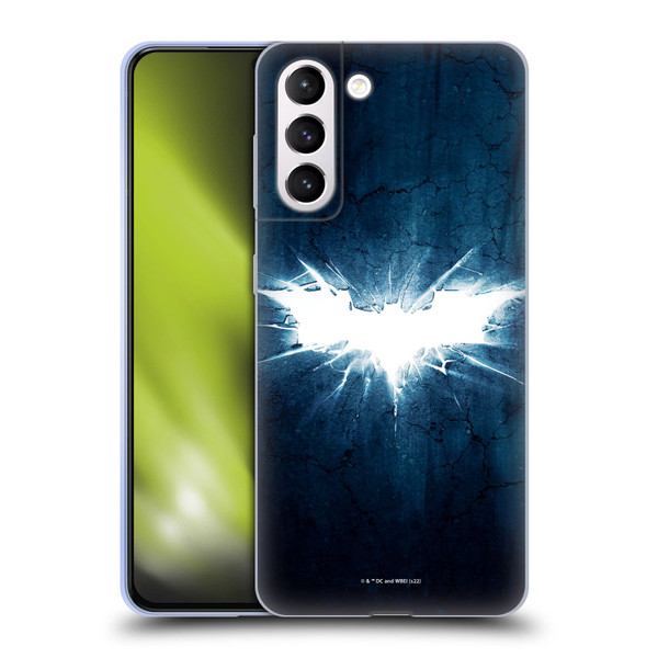 The Dark Knight Rises Logo Grunge Soft Gel Case for Samsung Galaxy S21+ 5G