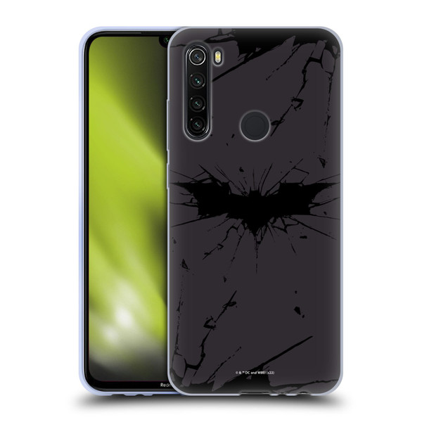 The Dark Knight Rises Logo Black Soft Gel Case for Xiaomi Redmi Note 8T