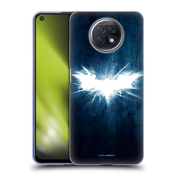The Dark Knight Rises Logo Grunge Soft Gel Case for Xiaomi Redmi Note 9T 5G
