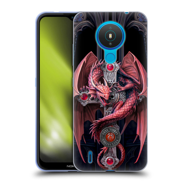 Anne Stokes Dragons Gothic Guardians Soft Gel Case for Nokia 1.4
