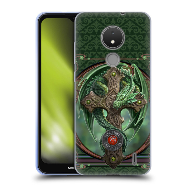 Anne Stokes Dragons Woodland Guardian Soft Gel Case for Nokia C21