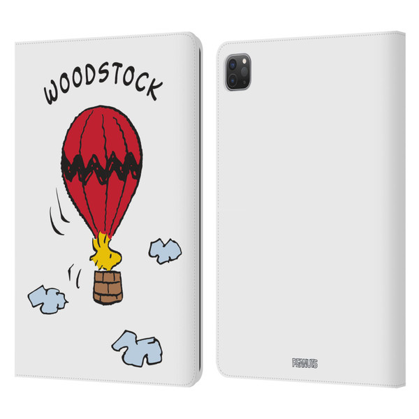 Peanuts Characters Woodstock Leather Book Wallet Case Cover For Apple iPad Pro 11 2020 / 2021 / 2022