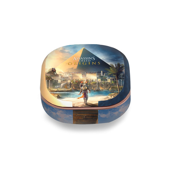 Assassin's Creed Origins Graphics Key Art Bayek Vinyl Sticker Skin Decal Cover for Samsung Buds Live / Buds Pro / Buds2