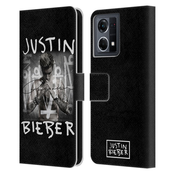 Justin Bieber Purpose Album Cover Leather Book Wallet Case Cover For OPPO Reno8 4G