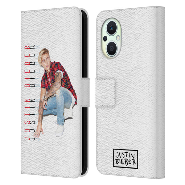 Justin Bieber Purpose Calendar Photo And Text Leather Book Wallet Case Cover For OPPO Reno8 Lite