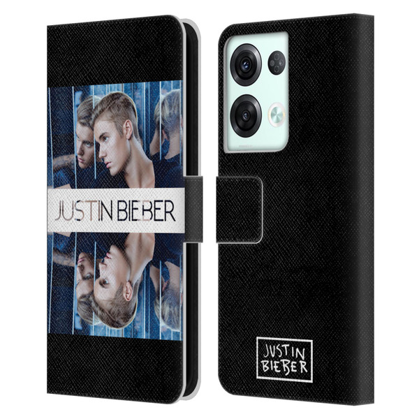 Justin Bieber Purpose Mirrored Leather Book Wallet Case Cover For OPPO Reno8 Pro