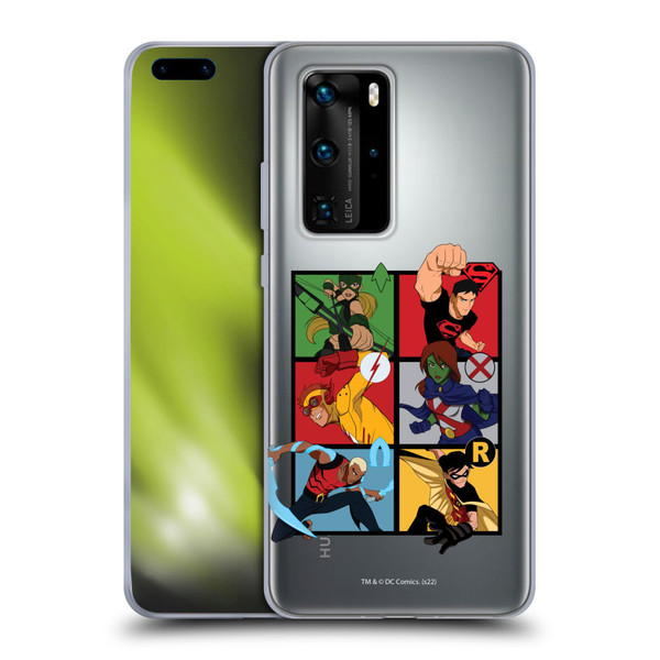 Young Justice Graphics Character Art Soft Gel Case for Huawei P40 Pro / P40 Pro Plus 5G