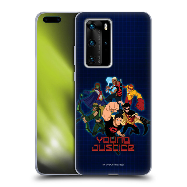 Young Justice Graphics Group Soft Gel Case for Huawei P40 Pro / P40 Pro Plus 5G