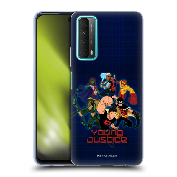 Young Justice Graphics Group Soft Gel Case for Huawei P Smart (2021)
