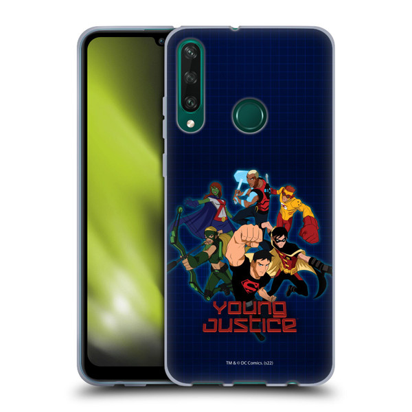 Young Justice Graphics Group Soft Gel Case for Huawei Y6p