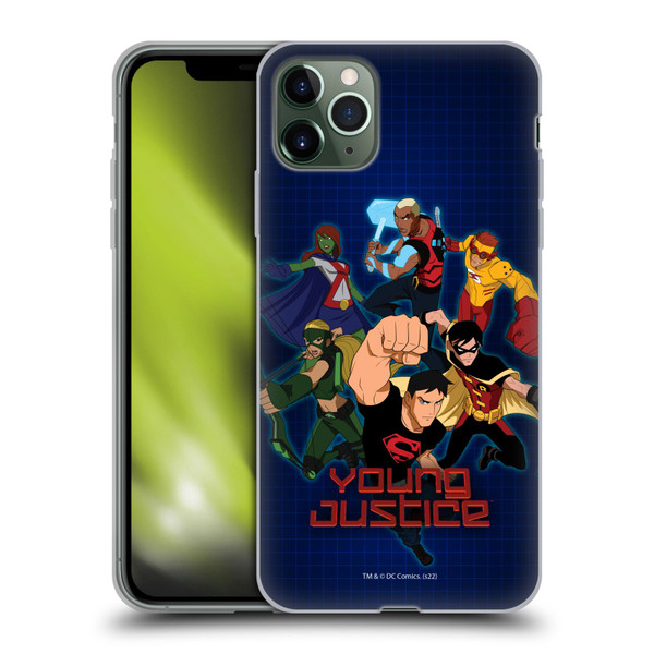 Young Justice Graphics Group Soft Gel Case for Apple iPhone 11 Pro Max