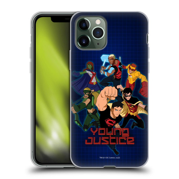 Young Justice Graphics Group Soft Gel Case for Apple iPhone 11 Pro