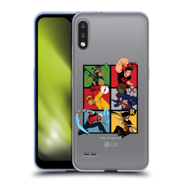 Young Justice Graphics Character Art Soft Gel Case for LG K22