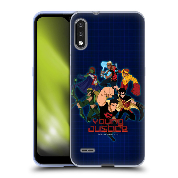 Young Justice Graphics Group Soft Gel Case for LG K22