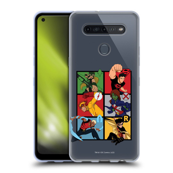 Young Justice Graphics Character Art Soft Gel Case for LG K51S
