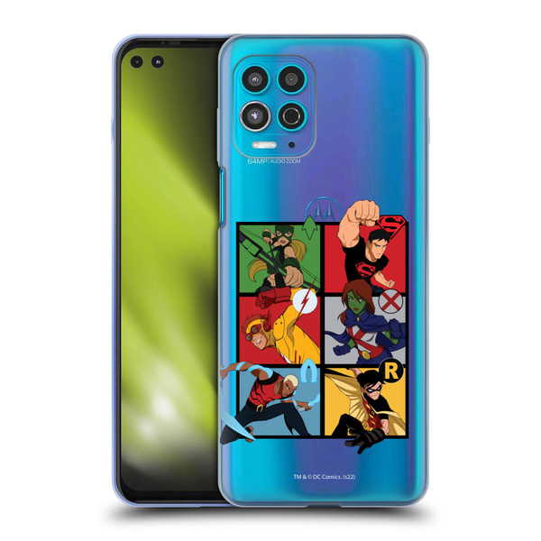 Young Justice Graphics Character Art Soft Gel Case for Motorola Moto G100