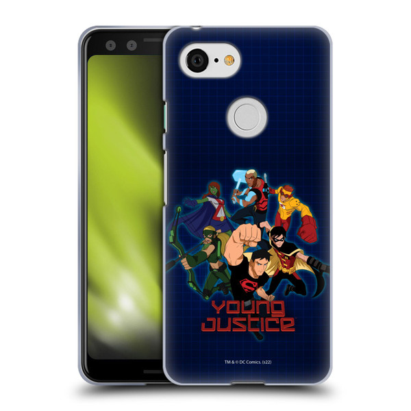Young Justice Graphics Group Soft Gel Case for Google Pixel 3
