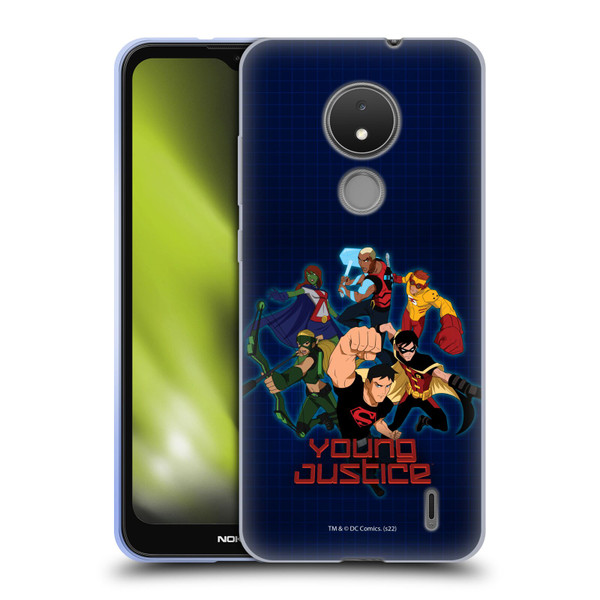 Young Justice Graphics Group Soft Gel Case for Nokia C21
