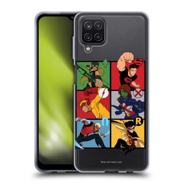 Young Justice Graphics Character Art Soft Gel Case for Samsung Galaxy A12 (2020)