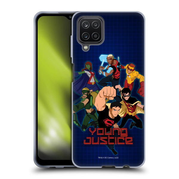 Young Justice Graphics Group Soft Gel Case for Samsung Galaxy A12 (2020)
