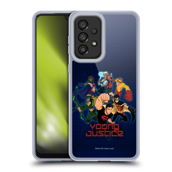 Young Justice Graphics Group Soft Gel Case for Samsung Galaxy A33 5G (2022)