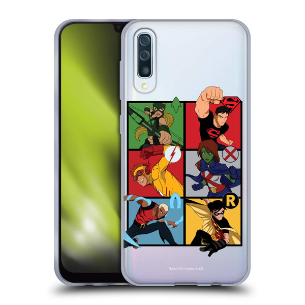 Young Justice Graphics Character Art Soft Gel Case for Samsung Galaxy A50/A30s (2019)