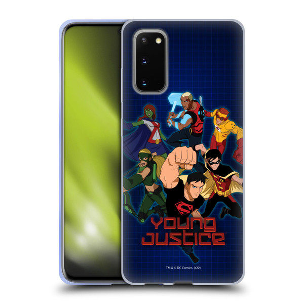 Young Justice Graphics Group Soft Gel Case for Samsung Galaxy S20 / S20 5G