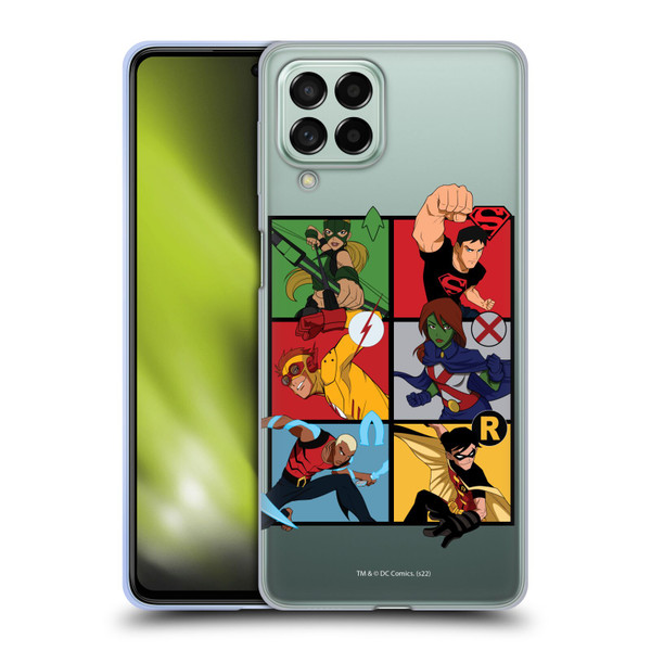 Young Justice Graphics Character Art Soft Gel Case for Samsung Galaxy M53 (2022)