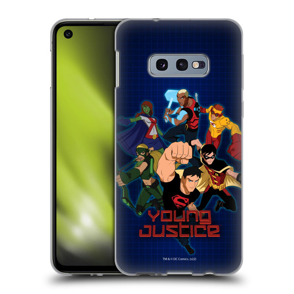 Young Justice Graphics Group Soft Gel Case for Samsung Galaxy S10e
