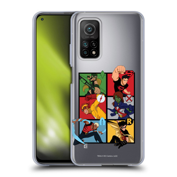 Young Justice Graphics Character Art Soft Gel Case for Xiaomi Mi 10T 5G