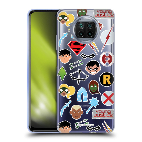 Young Justice Graphics Icons Soft Gel Case for Xiaomi Mi 10T Lite 5G