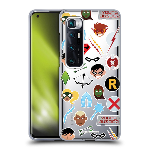 Young Justice Graphics Icons Soft Gel Case for Xiaomi Mi 10 Ultra 5G